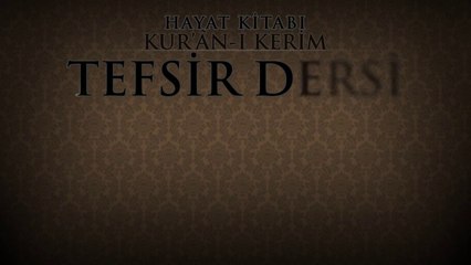 Opr.Dr. Salih SELMAN - Enfal veTövbe Suresi Tefsiri