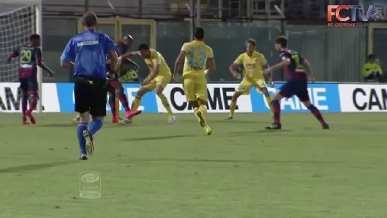 Crotone-Catania 1-1, il Video