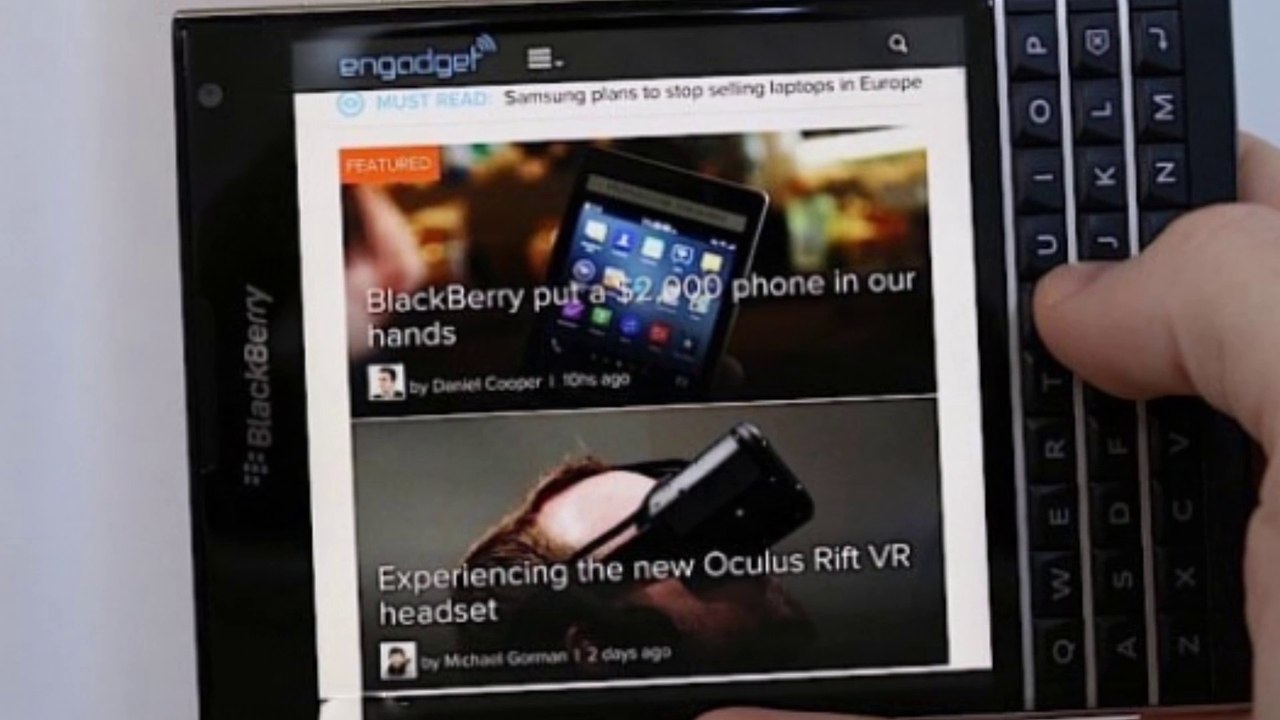 BlackBerry Passport İncelemesi 1