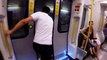 İki Durak Arası Metro İle Yarışan Genç!
