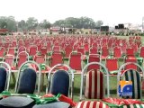 Lahore PTI Rally Preparation-28 Sept 2014