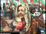 Dunya News -  	PTI gears up to demonstrate power show at Minar-e-Pakistan