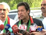 Imran Khan speaks to Media-28 Sep 2014