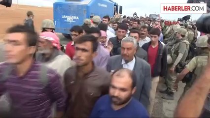 Şanlıurfa Sınırdan Geçişlere Yağmur Engeli