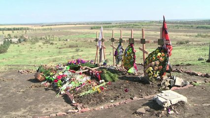 Echoes of the past at Ukraine's rebel-held WWII monument