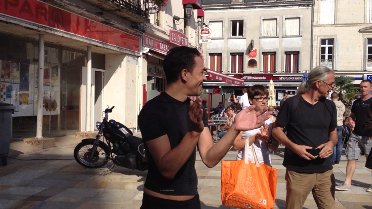 Arrivée du Relais de l'espoir