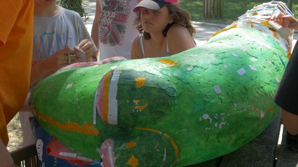 Exposition de Nessie, à Cruas - Artiste Pierre Duc