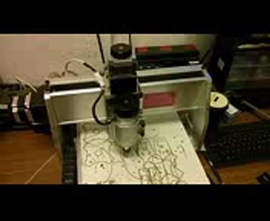 Aphex Twin  Avril 14th auf der CNC Fräse