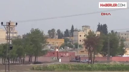 Işid'in Vurulan Hedeflerinden Dumanlar Yükseliyor