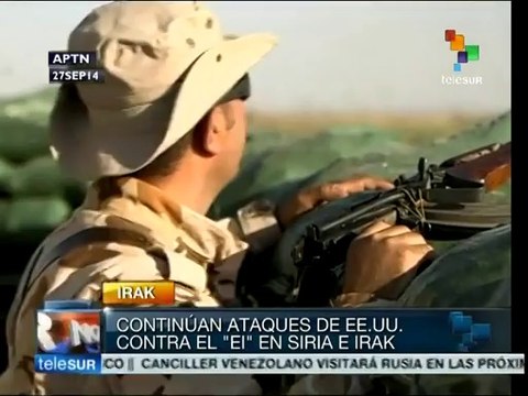 Irak: Coalición Internacional ataca puntos de control del Daésh