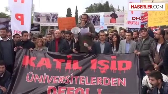 CHP'li Gençler Işid'i Protesto Etti