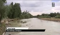 Destrozos Anillo Verde Río Gallego -ARAGÓN TELEVISION 28-05-2014-