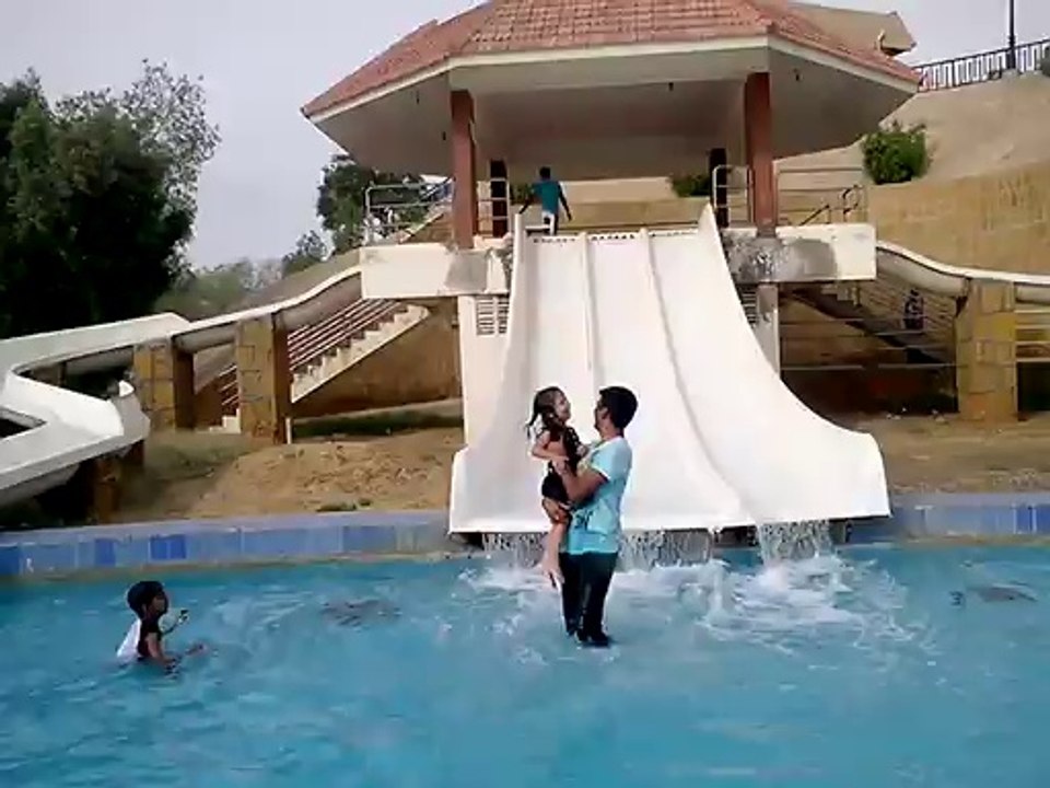 My Baby's First water Slide