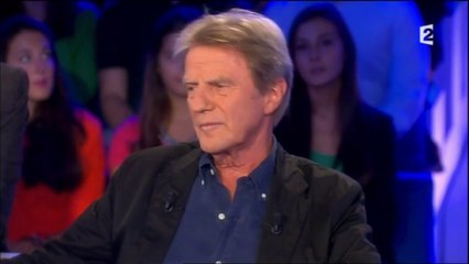 Bernard Kouchner recadre Laurent Baffie qui vapote sur le plateau d' "On n'est pas couché"