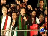 Delay in PM’s resignation to help PTI: Imran Khan-Geo Reports-28 Sep 2014