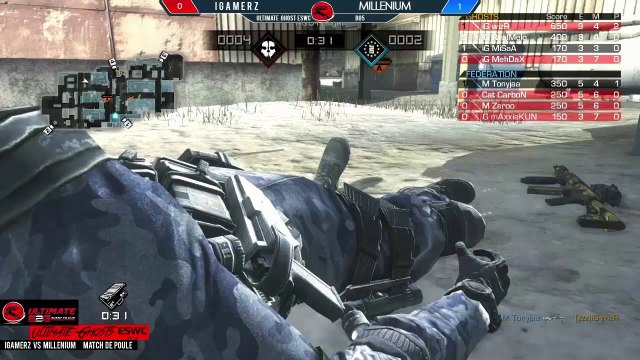 Ultimate Ghosts ESWC : Igamerz vs Millenium (poule)