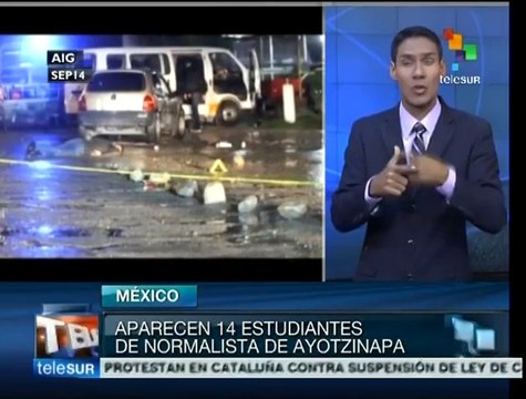 México: aparecen 14 de los estudiantes desaparecidos en Ayotzinapa