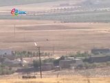 YPG ile IŞİD arasındaki çatışmalar İMC TV kamerasına yansıdı