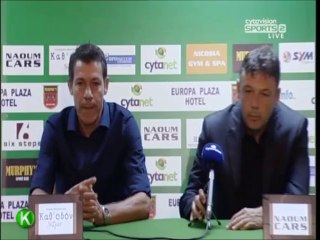 Δόξα-Νέα Σαλαμίνα Δηλώσεις Προπονητών