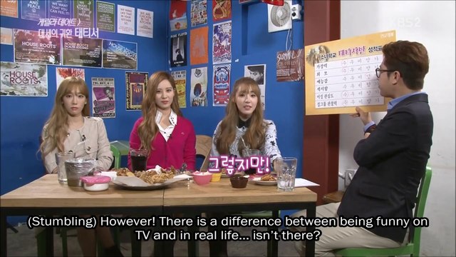[ENG SUB] 140927 TaeTiSeo (SNSD) on Guerrilla Date