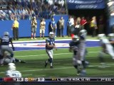 Luck intercepted by Woodyard