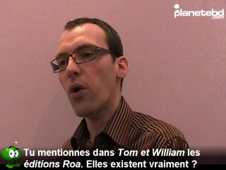 Laurent Lefeuvre en interview sur PlaneteBD.com (2011)