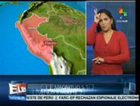 Perú: temblor de 5.1 grados Richter deja 8 muertos y 5 heridos