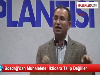 Adalet Bakanı Bozdağ, CHP'ye Sert Çıktı