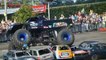 monster truck crashes into a crowd of spectators. 28 september 2014