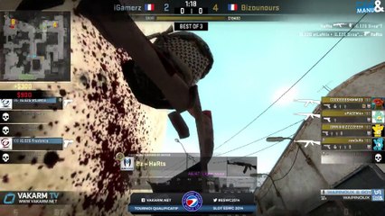 Vakarm Qualifier ESWC.FR - Finale - Bz vs iGamerz
