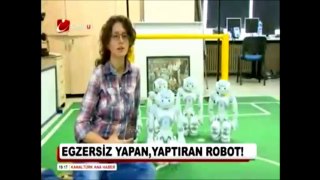 Boğaziçi Üniversitesi'nden Egzersiz Yapan Robot
