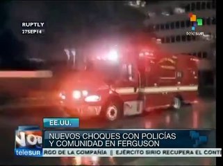 EE.UU.: choque entre policías y civiles deja un uniformado herido