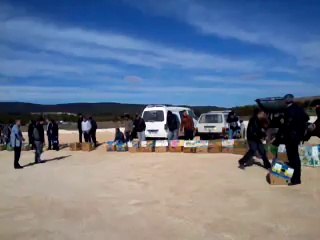 Gaziantep cezaevi önünde semt döküşmesi filo güvercinleri