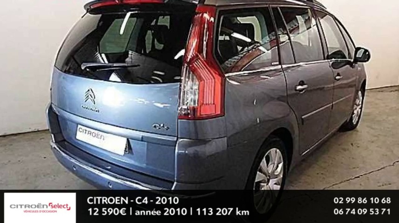 Annonce Occasion CITROëN Grand C4 Picasso HDi 160 FAP 7 pl Exclusive A 2010