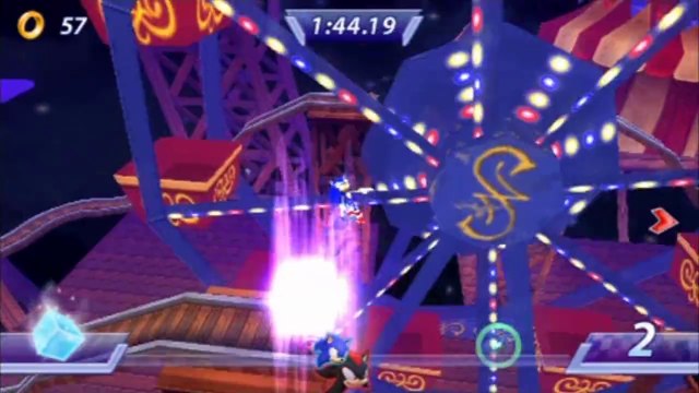 Sonic Rivals - Sonic : Zone Sky Park Acte 1