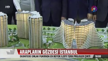 Dubai'deki emlak fuarında Zengin Arapların gözdesi İstanbul oldu