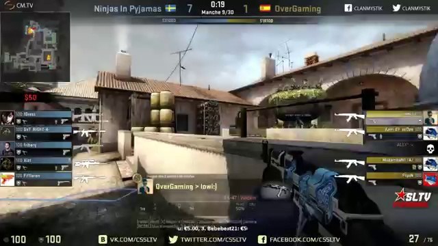 OverGaming vs Nip CM.TV SLTV StarSeries XI Inferno