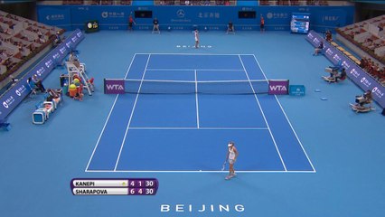 Pékin - Sharapova sans forcer
