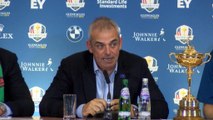 GOLF: Ryder Cup: McGinley homenajea a Olazábal