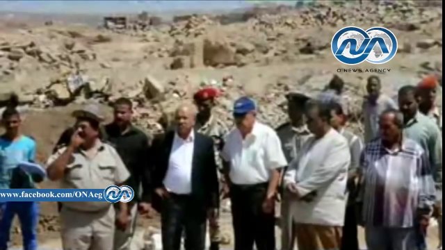 محافظ أسوان ومدير الأمن يقودان حملة مكبرة لإزالة التعديات على أملاك الدولة