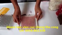 khuôn làm viên con nhộng thủ công, khuon đóng nang thuốc thủ công