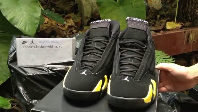 Super Max Perfect Nike Air Jordan 14 Mens Shoes Black Yellow Online Review kicksgrid1.ru