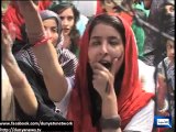 Dunya news-Enthusiasm and spirit of women in PTI rally