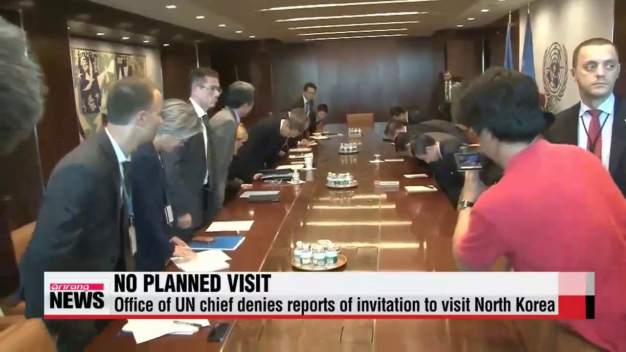 Ban Ki-moon did not receive invitation to visit North Korea United Nations