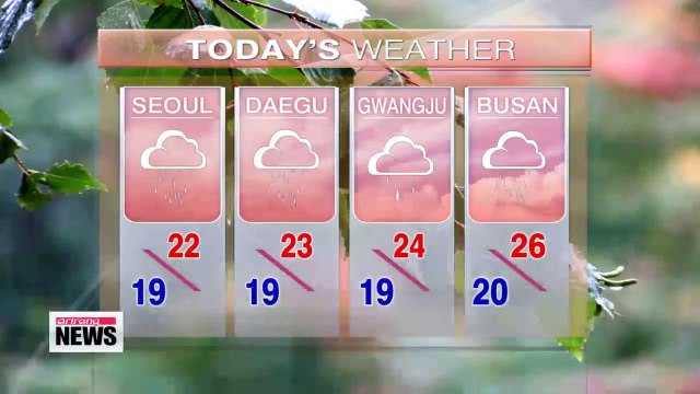 Nationwide rain expected to clear out tonight