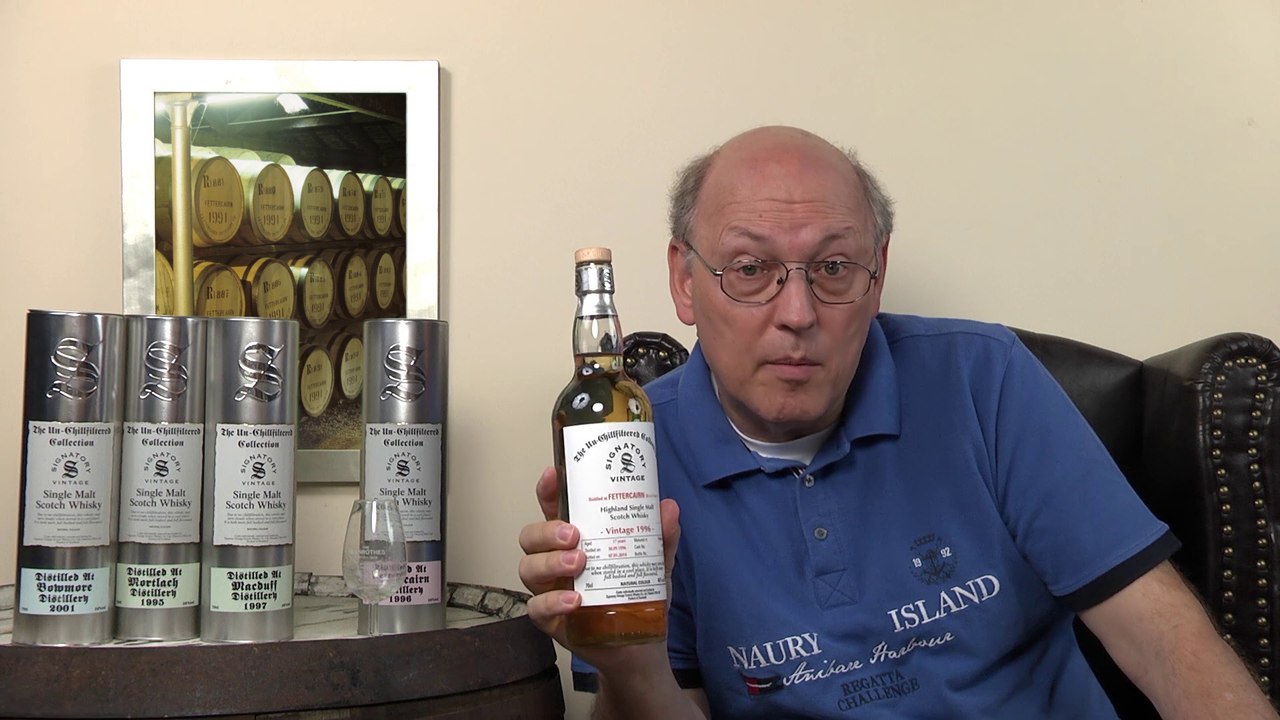 Whisky Tasting Fettercairn 1996 Signatory Vintage