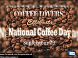Dunya news-International Coffee Day is being celebrated today