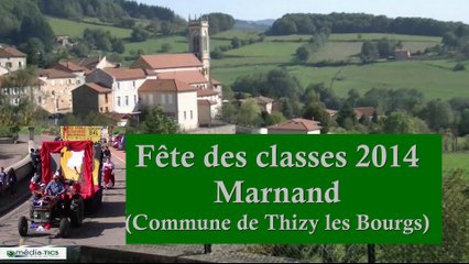 Fête des Classes 2014 à Marnand