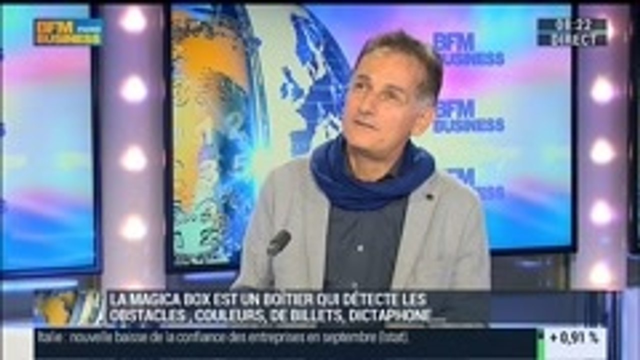 Magicavision, une start-up sociale et solidaire qui facilite le quotidien des non et malvoyants, Pierre Achache, dans GMB – 29/09