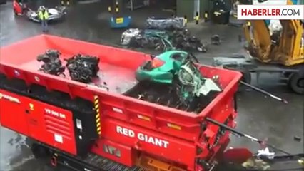 Bu Kamyon Otomobil Yiyor